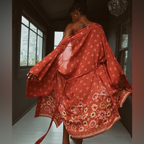 Spell & the Gypsy campfire Joni midi robe m/l - Picture 2 of 9